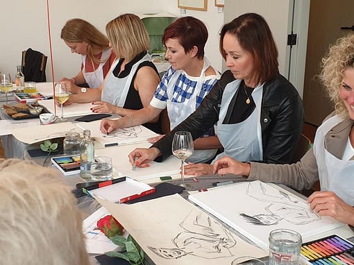 Workshop Naaktmodel Schilderen