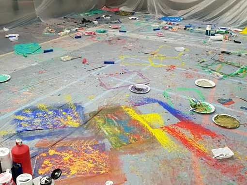 Action painting